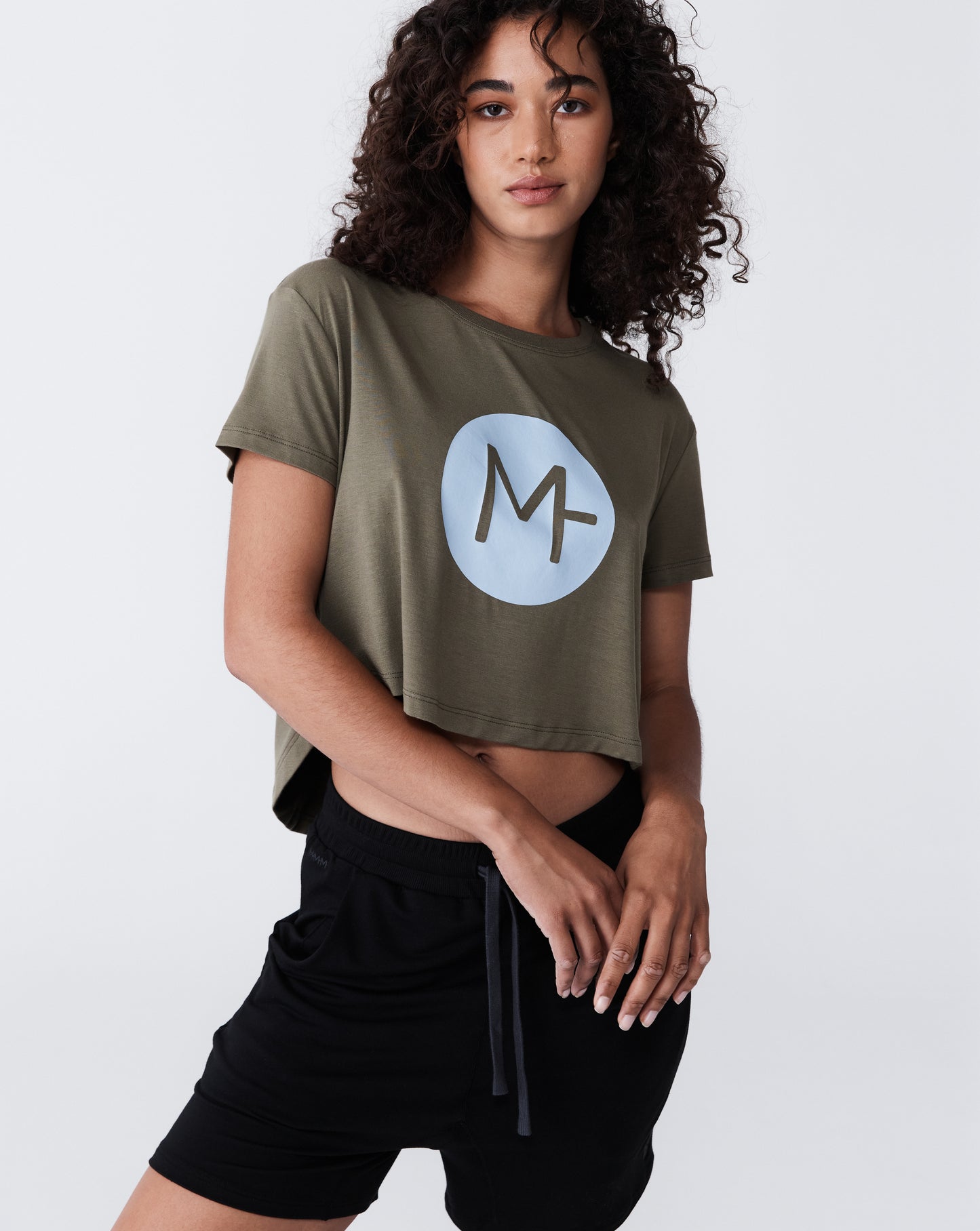 Burnt Olive Millie Tee