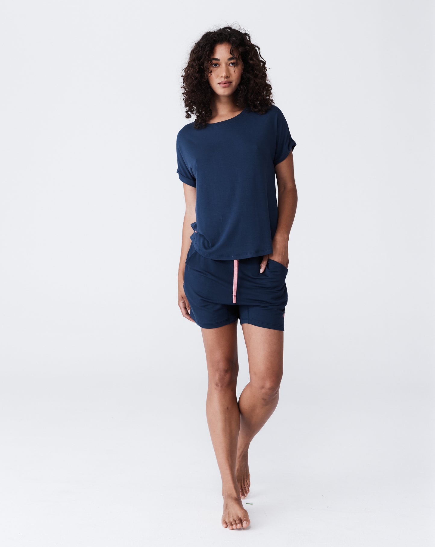 Navy Walker Short