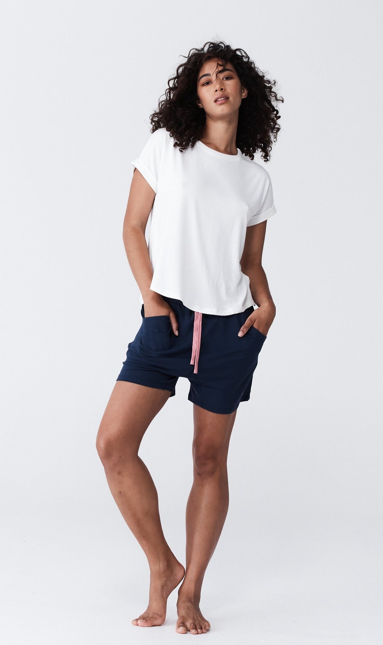 Snow Split Tee