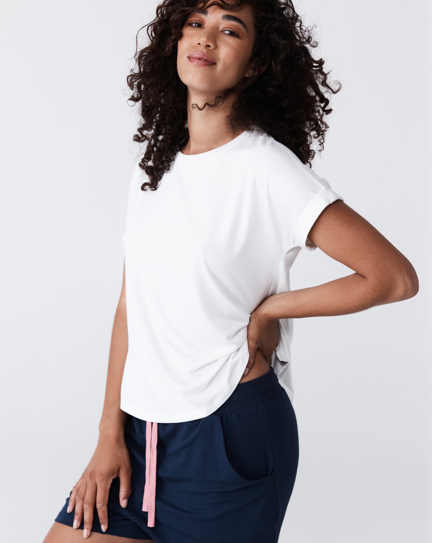 Snow Split Tee