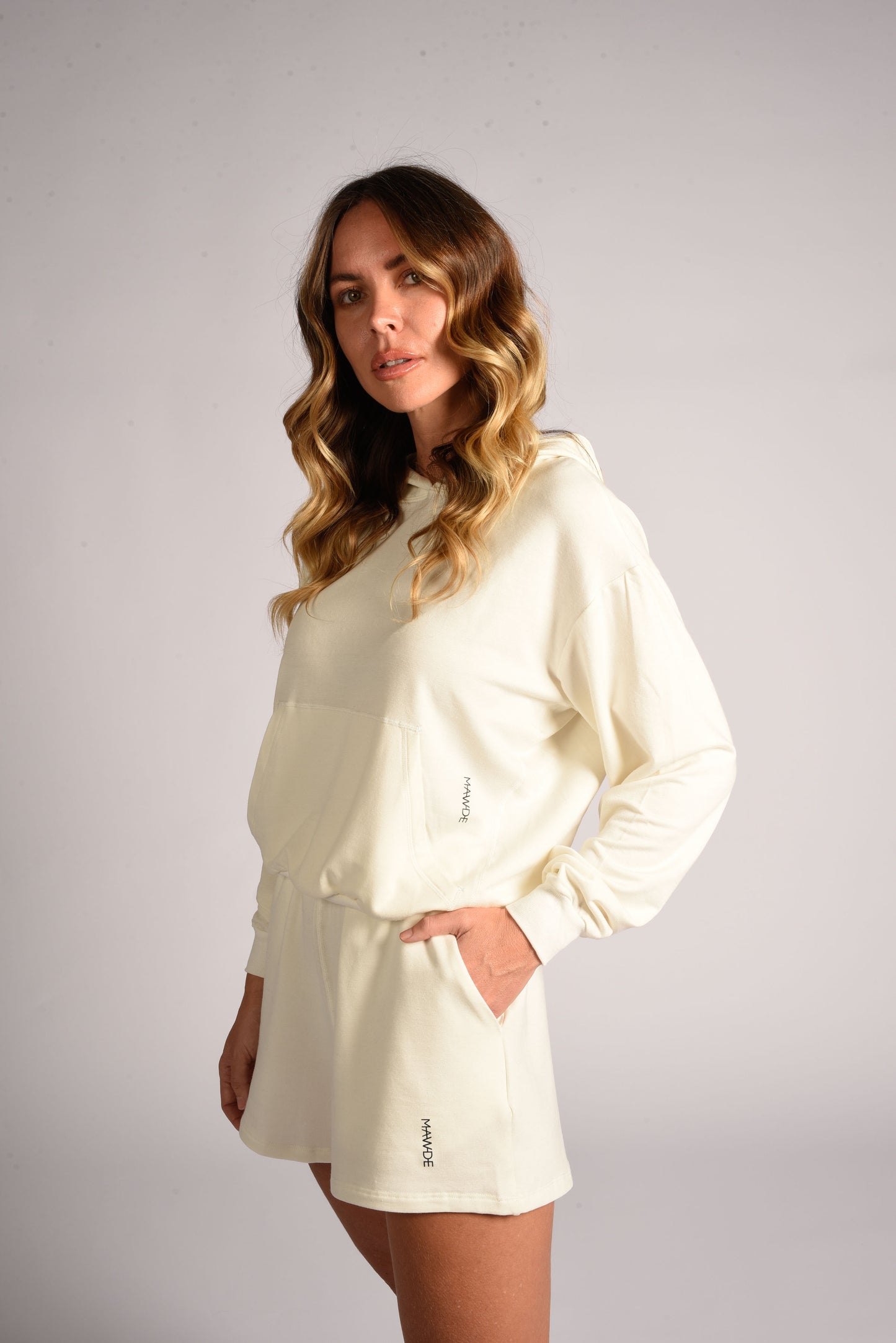 White Retreat Hoodie