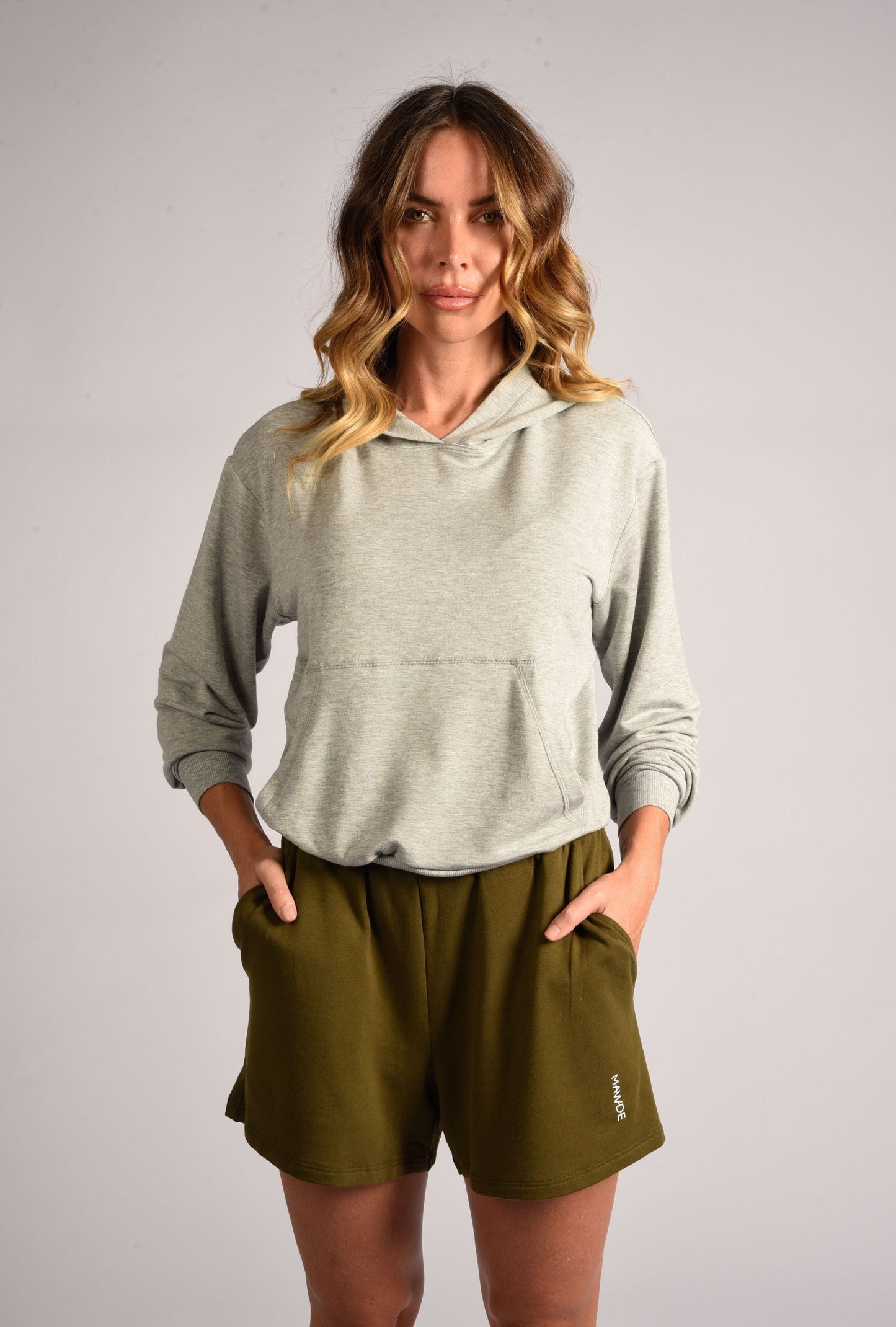 Grey Marle Retreat Hoodie