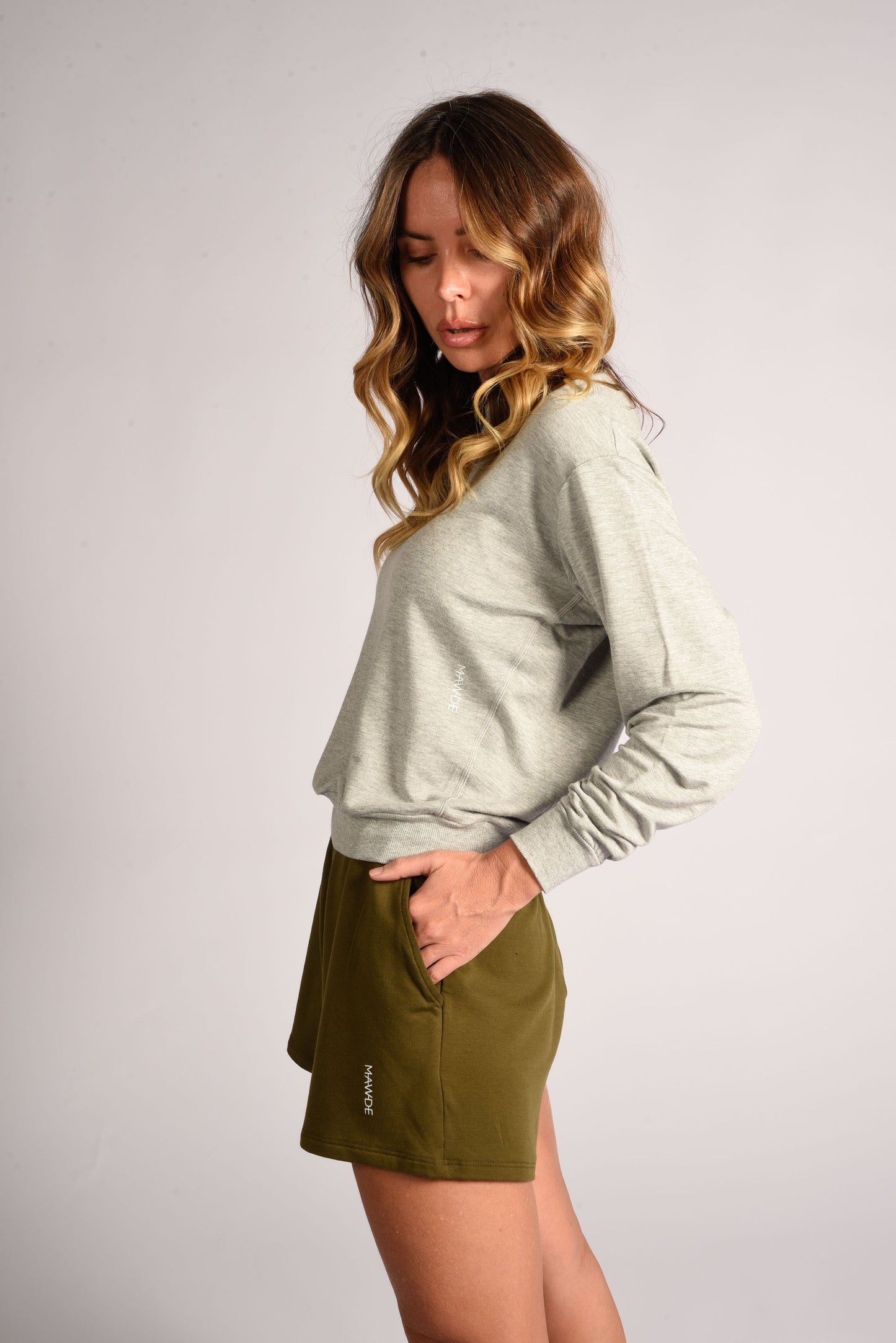 Grey marle Slounge Sweat