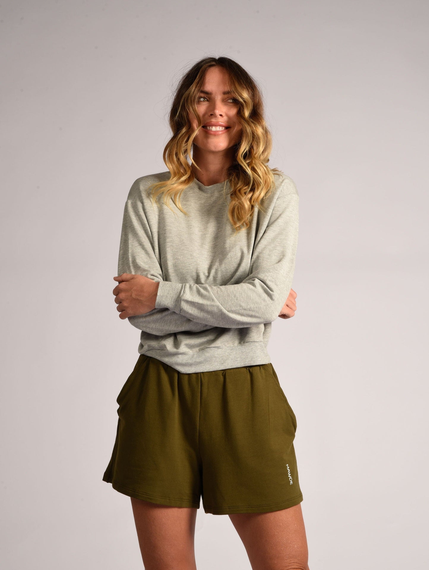 Grey marle Slounge Sweat