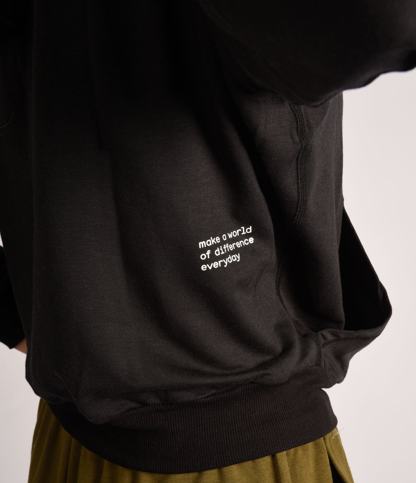 Black Retreat Hoodie