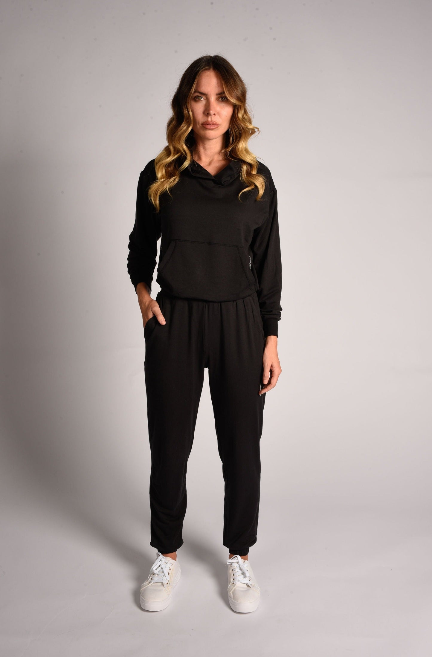 Black Retreat Hoodie