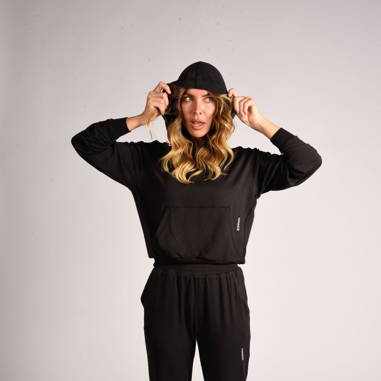 Black Retreat Hoodie
