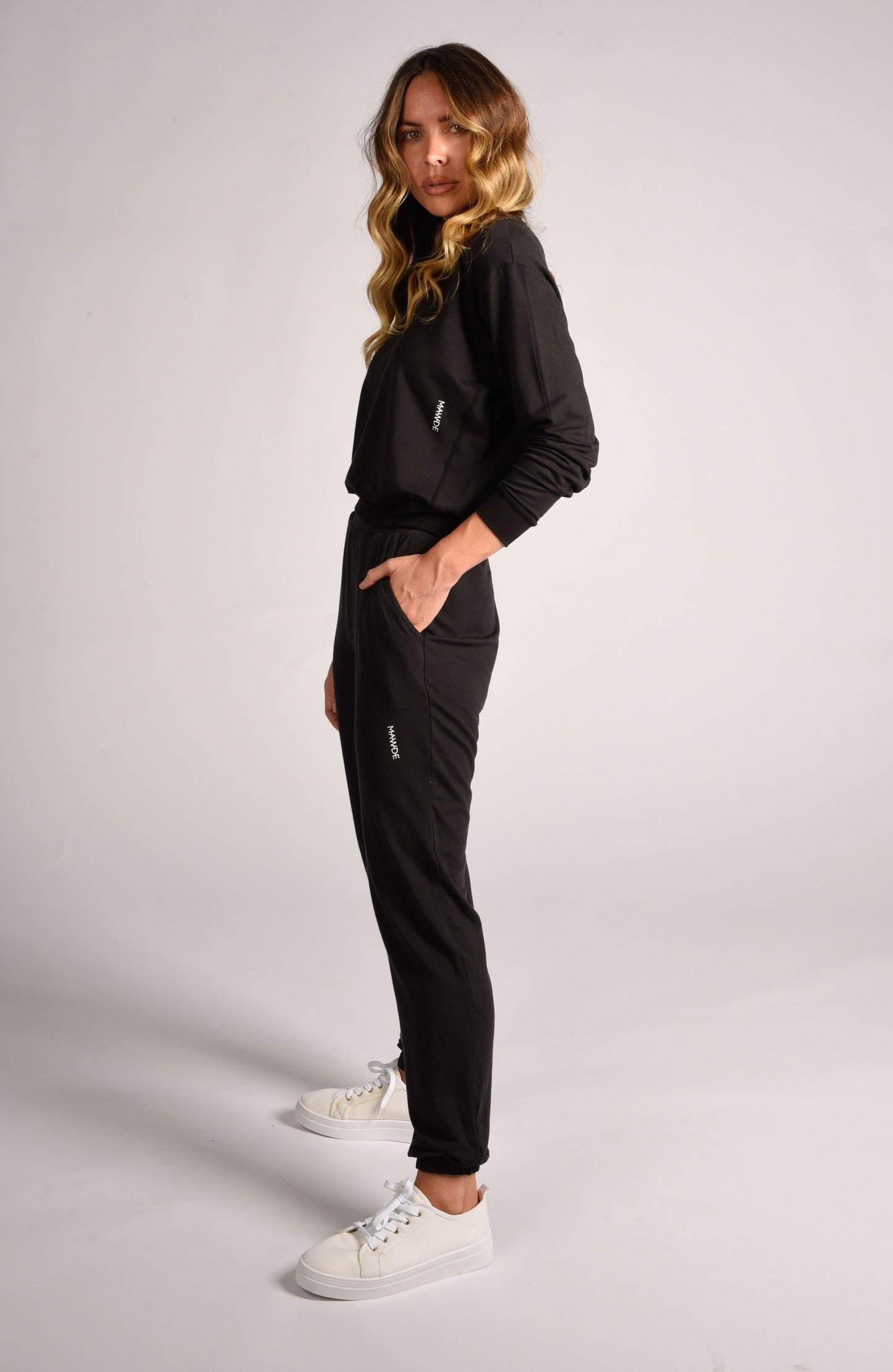 Black Slounge Sweat