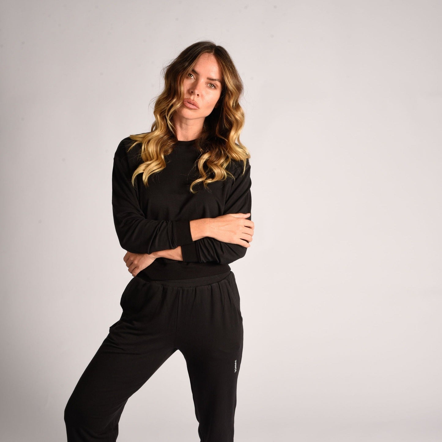 Black Slounge Sweat