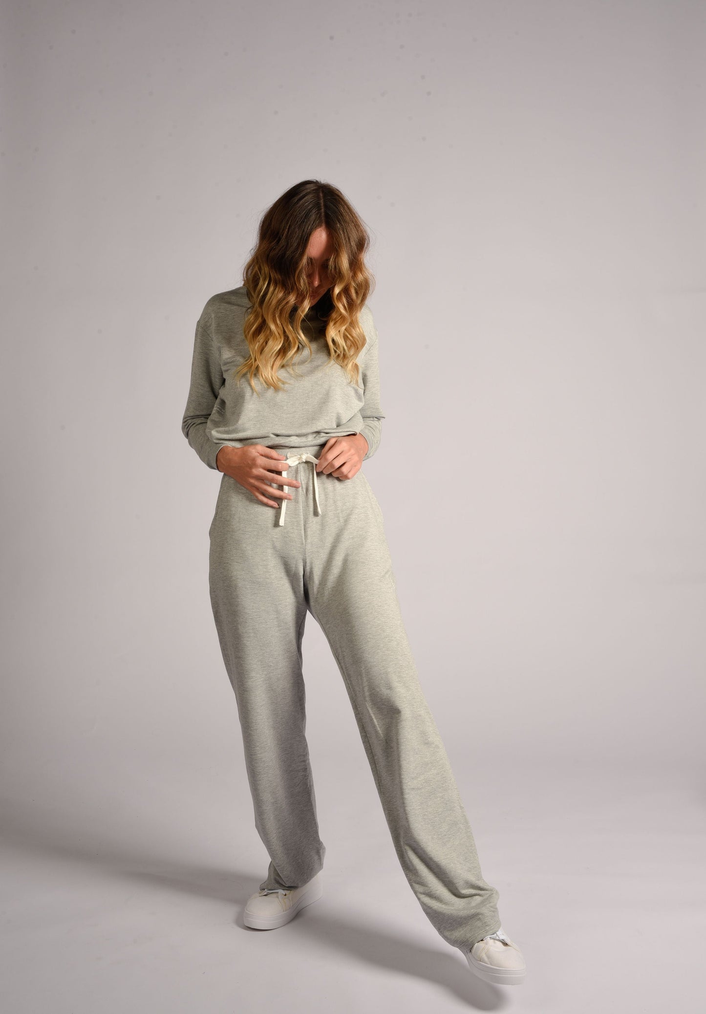 Grey marle Slounge Pant