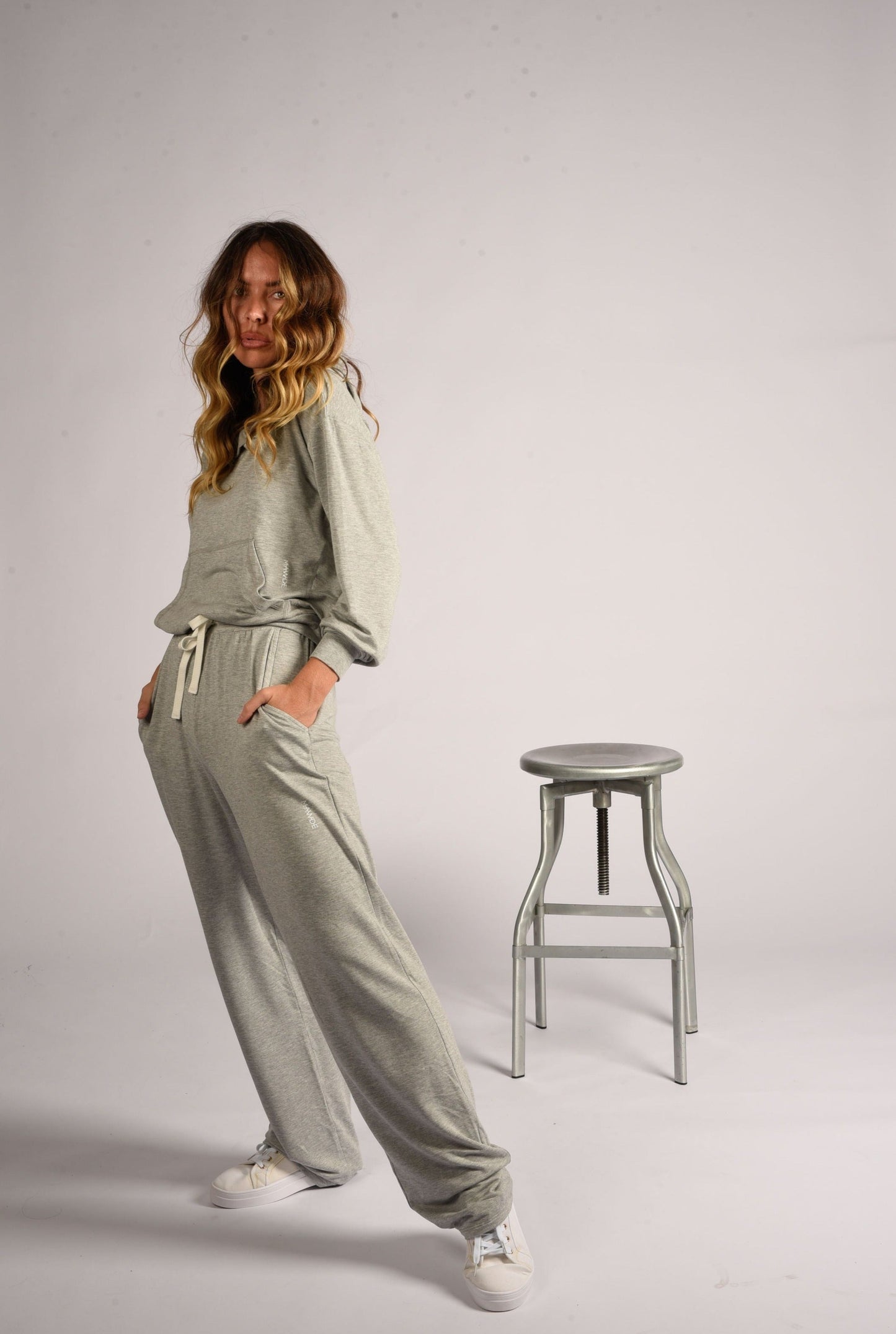 Grey marle Slounge Pant