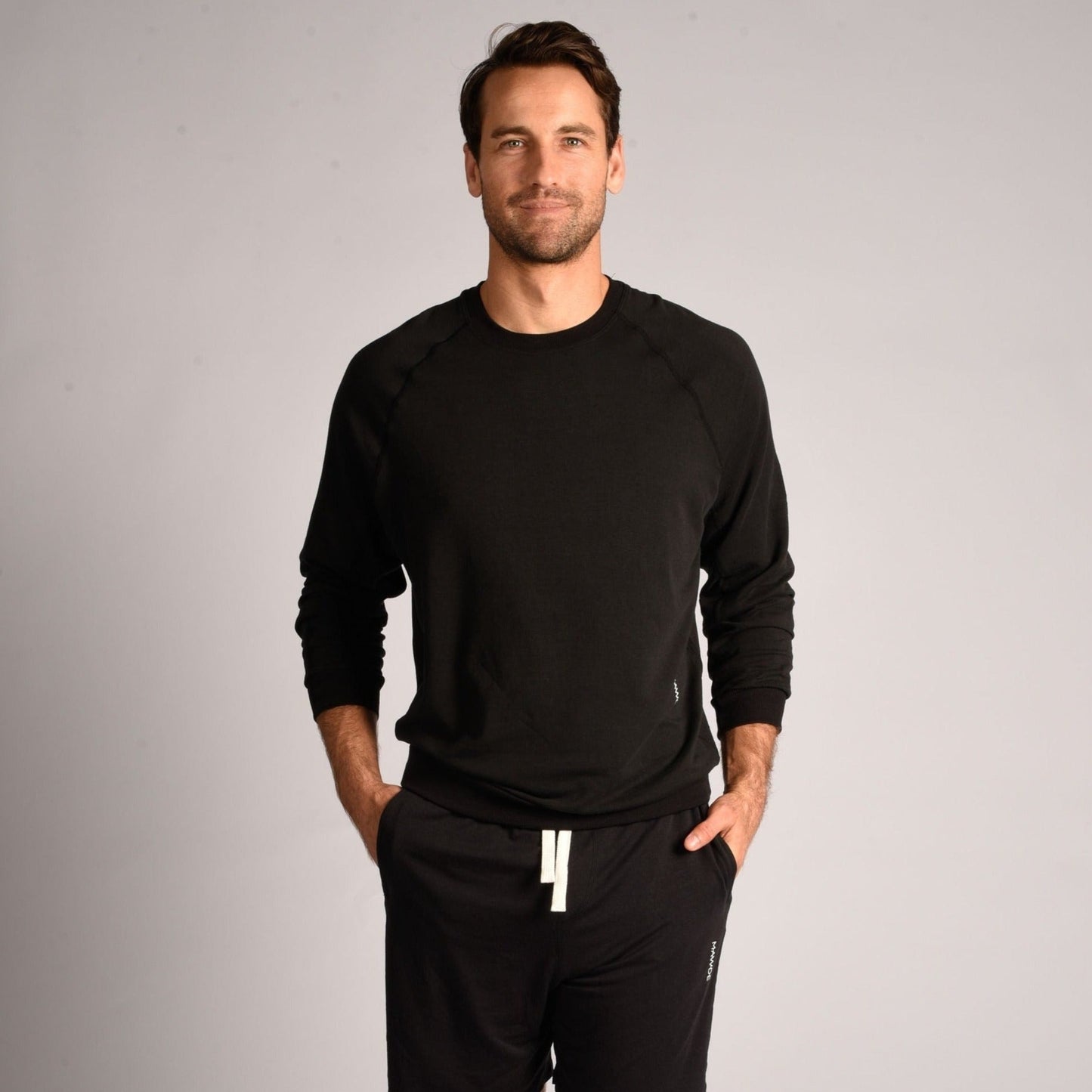 Black Slounge Sweat