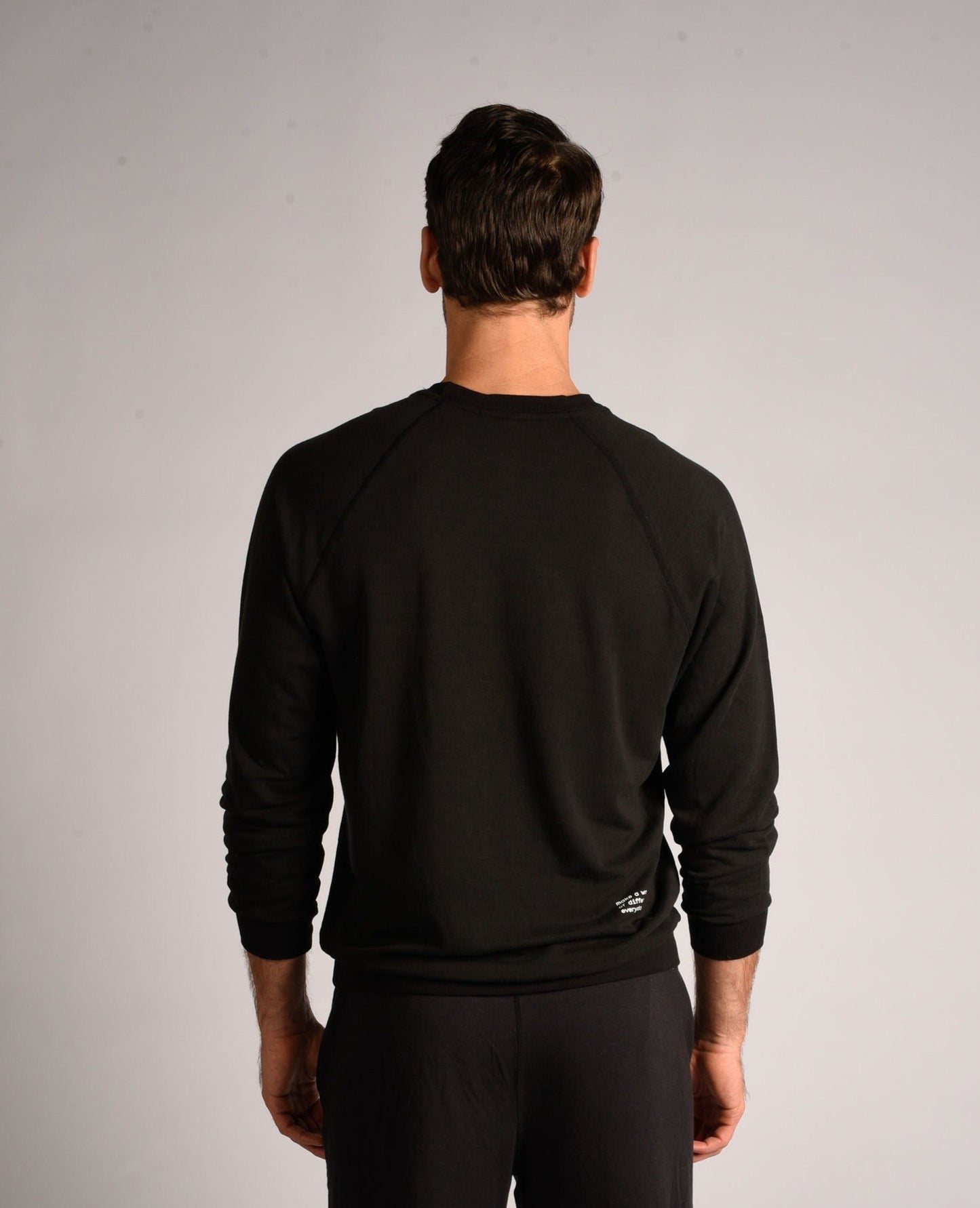 Black Slounge Sweat