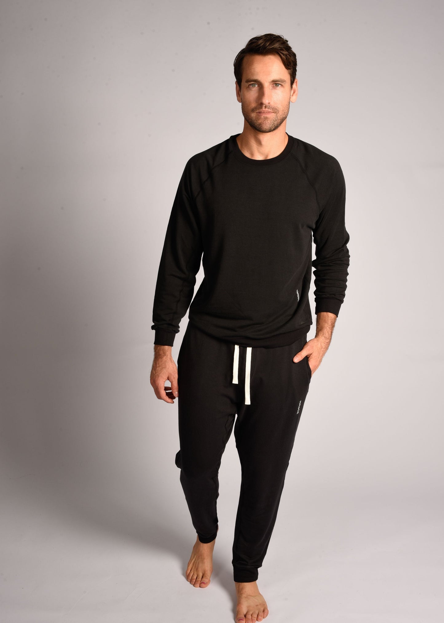 Black Slounge Sweat