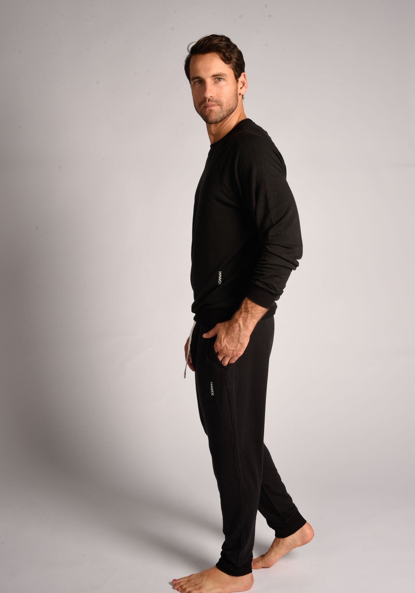 Black Slounge Sweat
