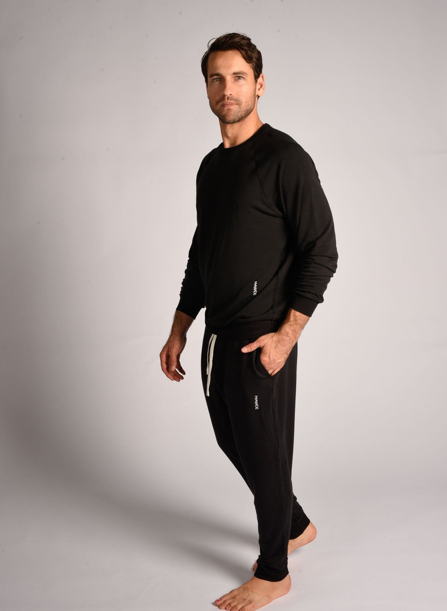 Black Slounge Sweat