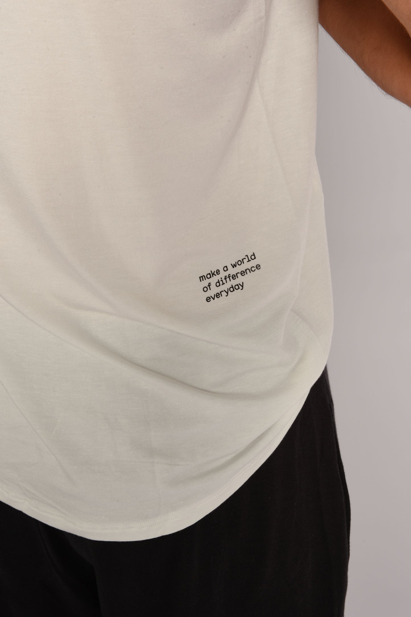 White Reflect Tee