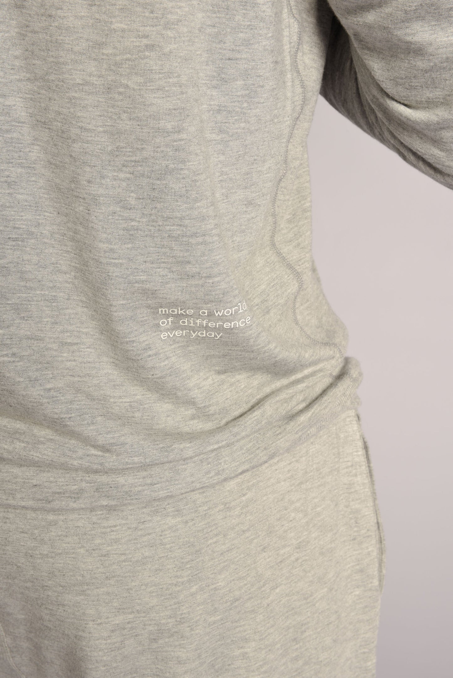 Grey marle Sunset Hoodie