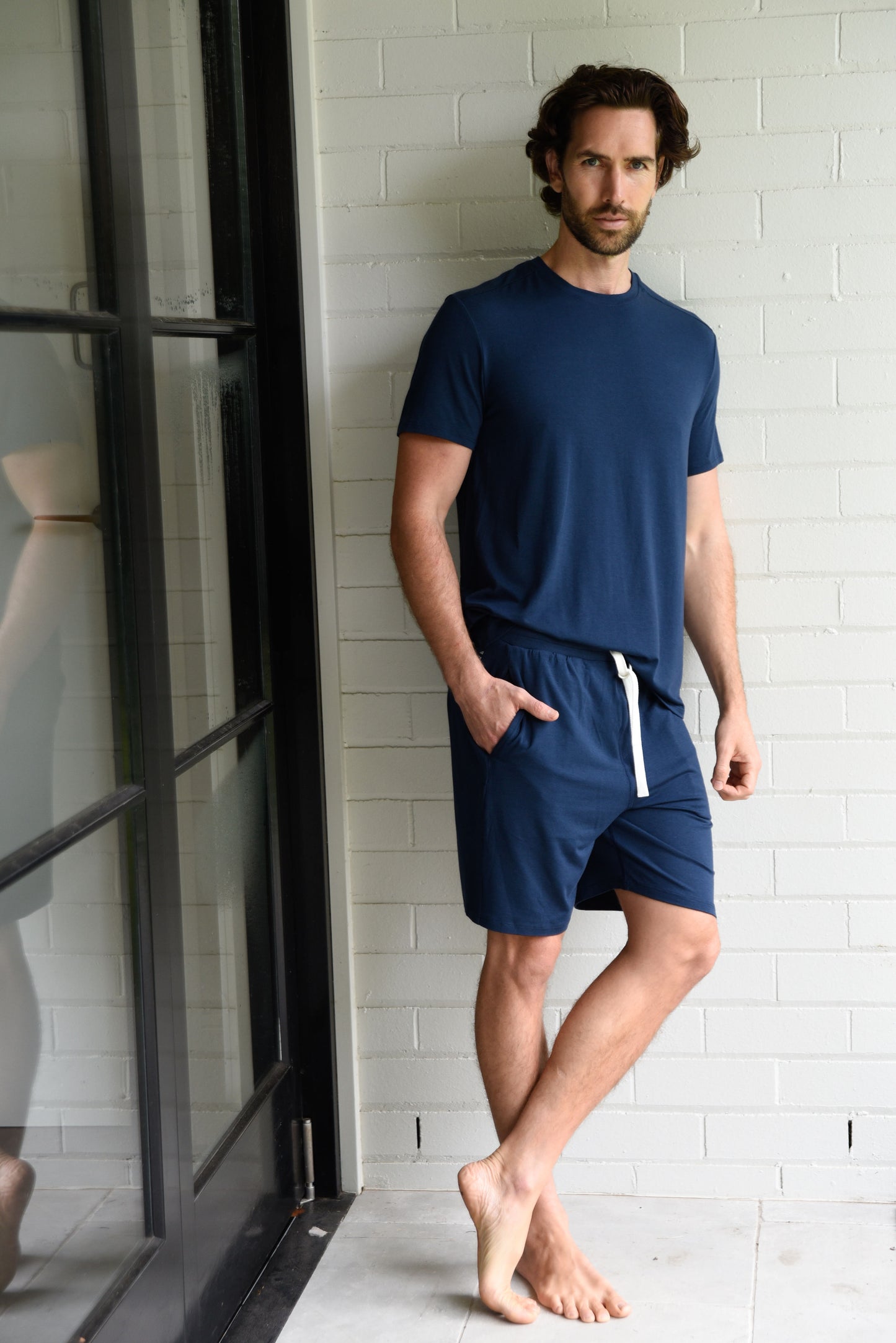 Navy Reflect tee