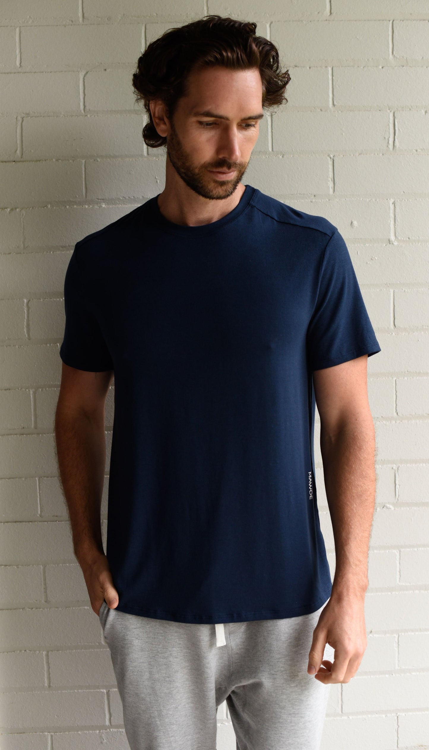 Navy Reflect tee