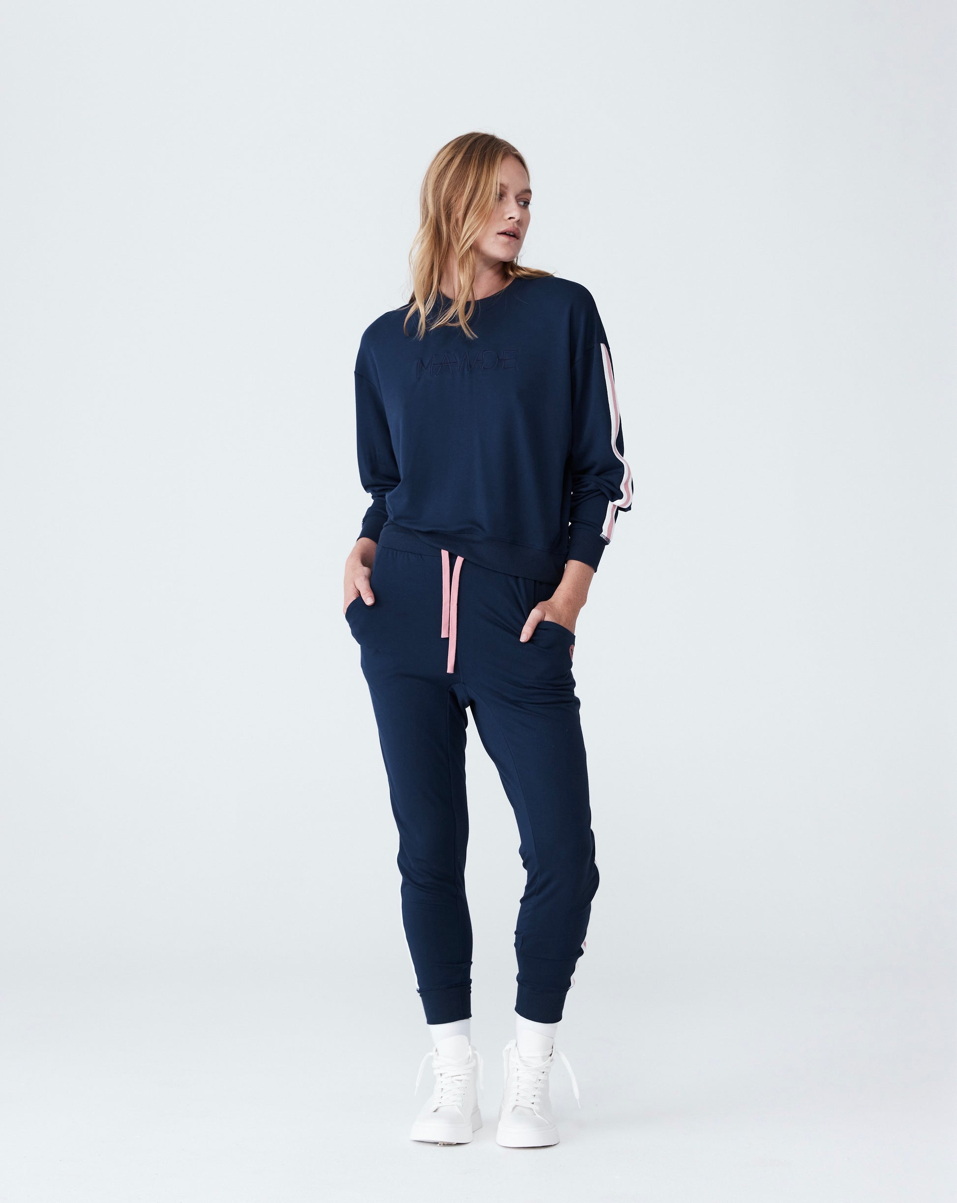 Navy Roam Sweat