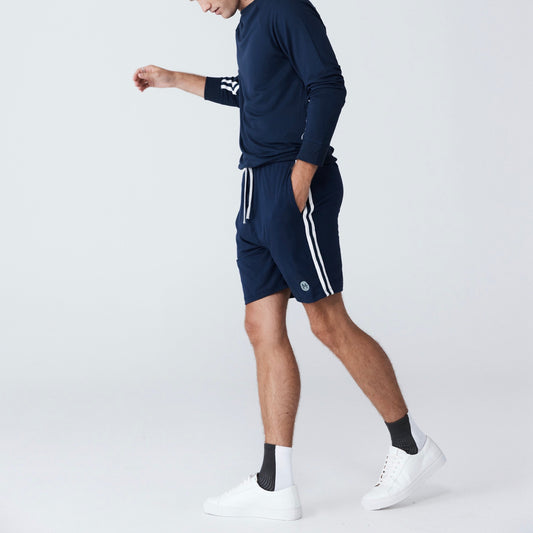 Navy Hooper Short