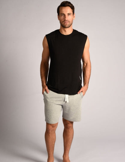 Grey Marle Recline Shorts