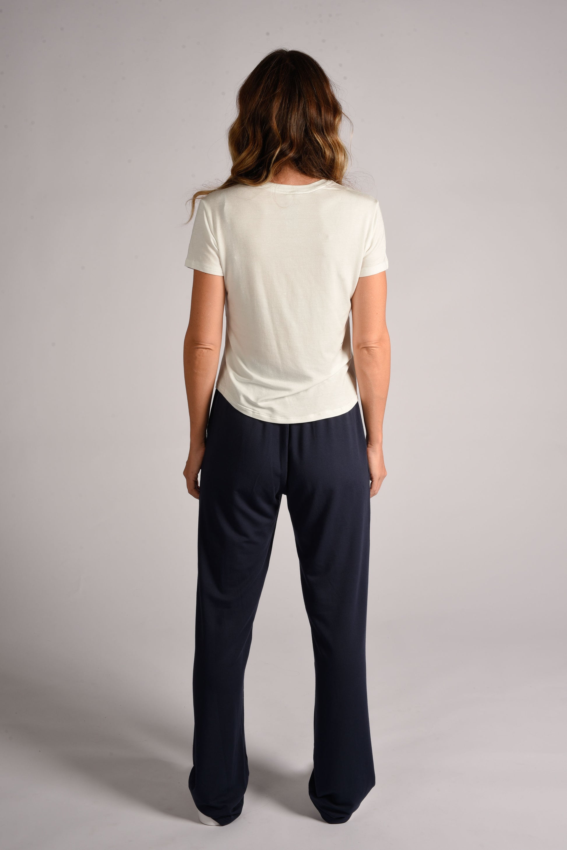 Navy Slounge Pant