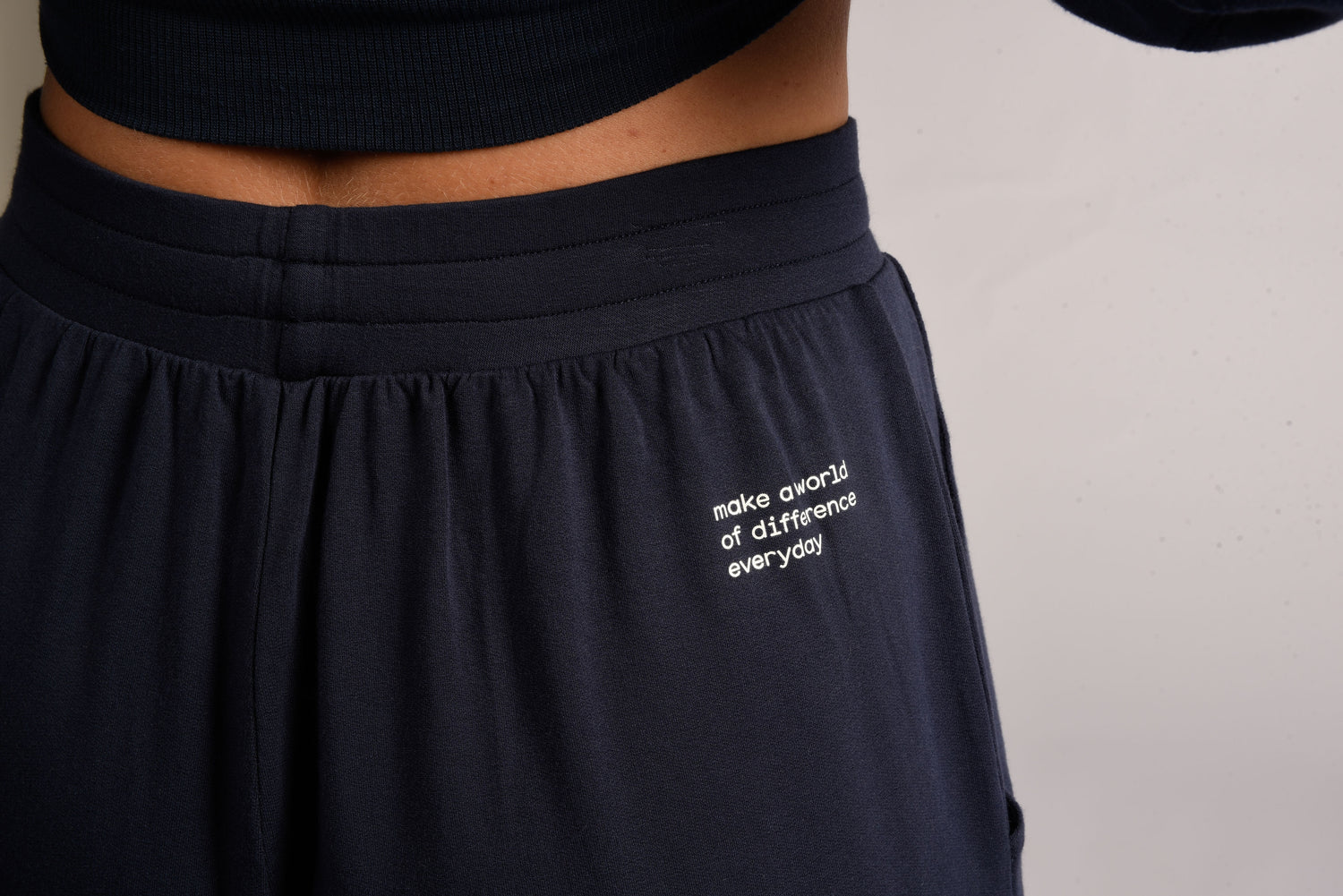 Navy Slounge Pant