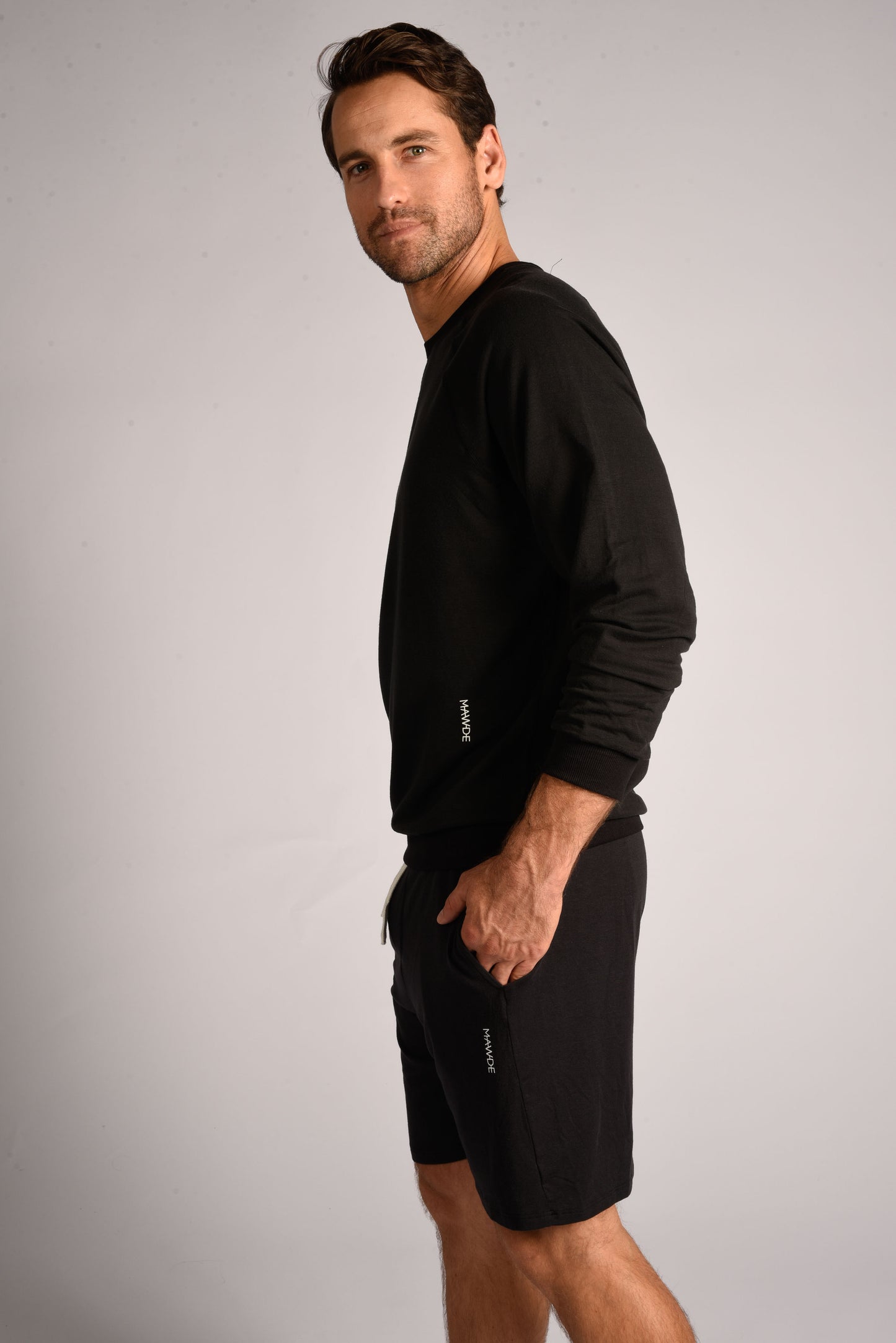 Black Recline Shorts